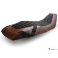 LUIMOTO (Vintage Classic) Rider Seat Cover for the HUSQVARNA VITPILEN 401 (2019)